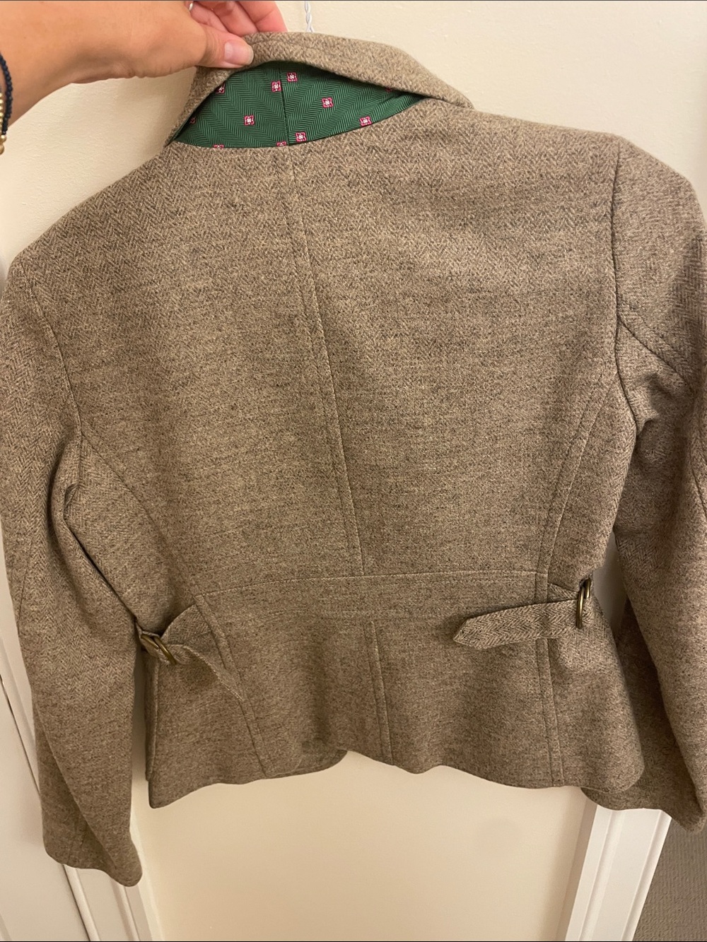 J. Crew Beige-Brown Tweed Blazer - Picture 4 of 4